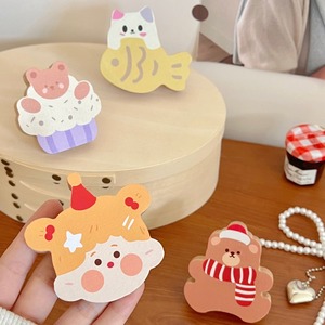 Cute Cartoon Beech Wood <b>Hooks</b> Self Adhesive Removable Door Hanger Storage <b>Hooks</b> For Kids Room Decor - Product Image 2