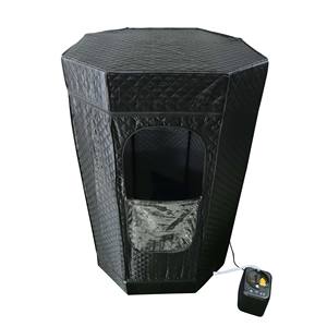 خيمة ساونا ثماني الأضلاع حديثًا <span class=keywords><strong>XL</strong></span> خيمة ساونا محمولة لكامل الجسم لشخص مزدوج ساونا بخار مع 2 * - Product Image 3