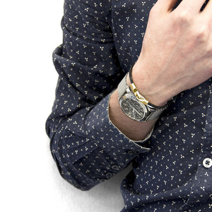 Bracelet Raven Black Talbot en or jaune 9 carats et cuir de raie - Product Image 5