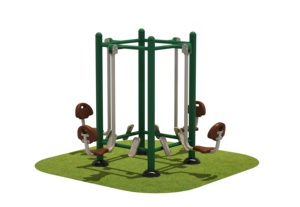 Nouvel équipement de fitness extérieur moderne en acier pour personnes âgées, pour parcs communautaires - Toprunbaby YPS6043, écologique et durable, pour la gym et le <span class=keywords><strong>sport</strong></span> - Product Image 3