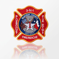 Patch brodé personnalisé avec logo sur mesure, motif 3D/2D tissé, pour la décoration de vêtements