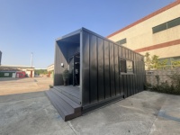 Maison préfabriquée de luxe UVO, maison modulaire moderne en forme de A, villa préfabriquée en acier pour hôtel, complexe hôtelier, bureau