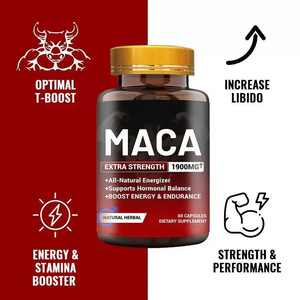 Organic Maca Root <strong>Capsules</strong> High Purity <strong>Herbal</strong> Energy Endurance Stress Relief Fertility Natural Desire Support - Product Image 2