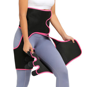 Haute qualité 3-en-1 taille cuisse formateur <span class=keywords><strong>pour</strong></span> femmes hommes jambe taille hanche protection tondeuse Fitness <span class=keywords><strong>ceinture</strong></span> brûleur de graisse grande taille - Product Image 3