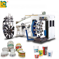 Machine d'impression offset automatique 4 couleurs LC pour gobelets à café personnalisés