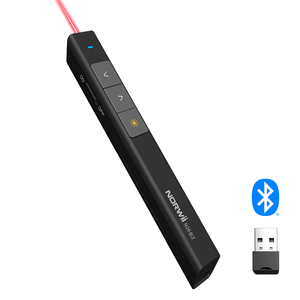 Presentador Láser Inalámbrico Norwii Profesional N26 BLE de Bajo Precio al por Mayor, Puntero Láser Pequeño de 1mW de Largo Alcance para Profesores - Product Image 1