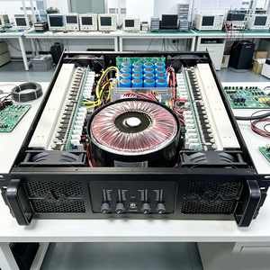 เพาเวอร์แอมป์ระดับมืออาชีพ 3U 4CH H Class กำลังขับ 1500 วัตต์ สำหรับการแสดงสด ร้านคาราโอเกะ และห้องประชุม - Product Image 1