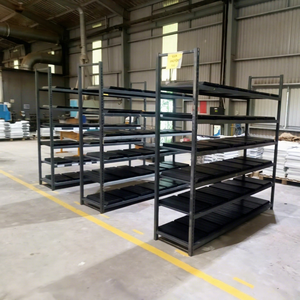 OEM Manufacturer ADONG A30 5 Heavy Duty Space Saving Metal Gondola Retail <b>Shelving</b>-Grocery Store Warehouse <b>Display</b> Rack Vietnam - Product Image 1