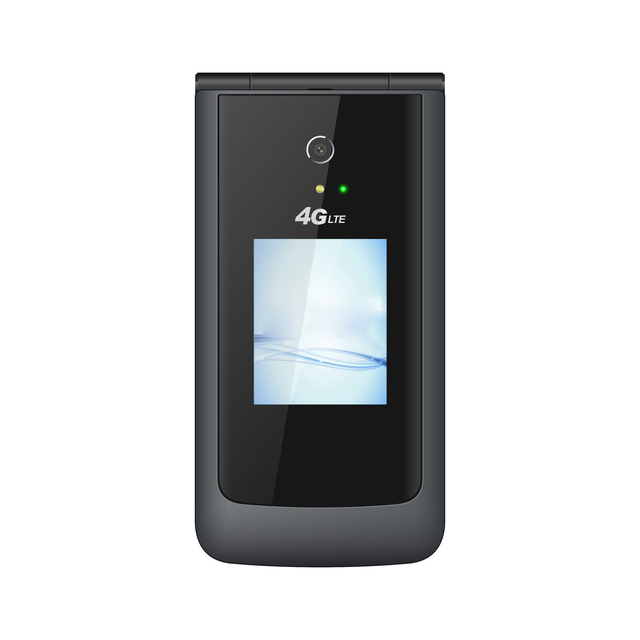 4G Android Flip Feature Phone Keypad 2.8" Big Button SOS Emergency FM Radio Dual SIM GPS/WiFi HD Display Elderly Long Standby