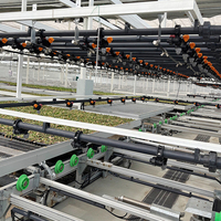Système de pulvérisation automatique en usine avec contrôle PLC EC pH pour l'irrigation des serres et des pépinières