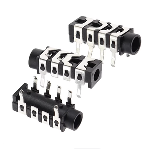 3,5 mm 6-pins stereo hoofdtelefoon <span class=keywords><strong>audio</strong></span>-aansluiting oortelefoon-aansluiting <span class=keywords><strong>audio</strong></span>-aansluiting PJ313 de 4-delige 6-pins uitvoering - Product Image 1