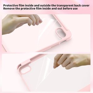 Funda Compatible con Apple iPad 11 2025, Funda Protectora Minimalista de Acrílico con Triple Pliegue, Funda Antigolpes para Tablet - Product Image 5