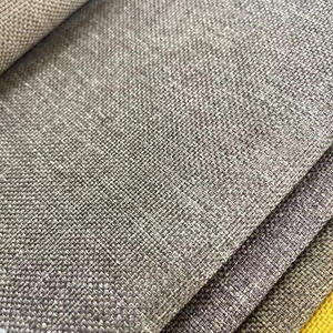 Échantillon gratuit Offre Spéciale vente en gros 100% Polyester noir rideaux tissu d'ameublement canapé tissu tricoté résistant à l'eau poids moyen - Product Image 3