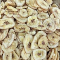 Groothandelsprijs Gedroogde Bananenchips Natuurlijk Gevriesdroogd Bananenfruit Voor Voedsel