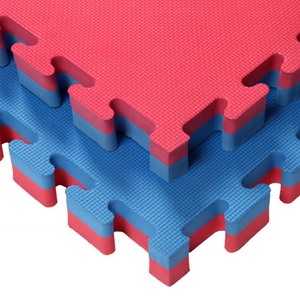 <strong>EVA</strong> Foam Interlocking Tatami Puzzle <strong>Mats</strong> Sporting Gym Exercise Floor Tile 100*100cm Taekwondo Karate Wrestling Bjj <strong>Mat</strong> - Product Image 1