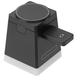 Cargador Inalámbrico Magnético 3 en 1 OEM, Carga Rápida de 15W para Teléfono, Reloj y Auriculares, ABS, Requiere QC/PD - Product Image 5