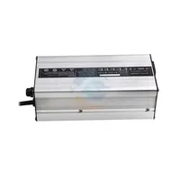 Chargeur de batterie au lithium-ion LiFePO4 Xie Guan étanche 500W 24V-96V, boîtier en alliage d'aluminium, chariot de golf, véhicule électrique, certifié CE ROHS FCC