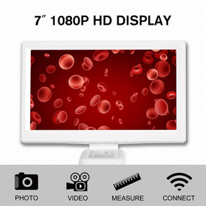 Microscopio Biologico Digitale SCIEDU <span class=keywords><strong>7</strong></span> Pollici 1080P con HDMI USB WiFi e Batteria Ricaricabile per Osservazione di Cellule Ematiche in Laboratorio - Product Image 3