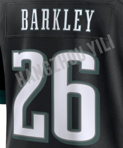 2025 người đàn ông mới #1 đau #11 Nâu #6Smith #62 kelce #12 Cunningham khâu trò chơi bóng đá Mỹ hạn chế áo chất lượng hàng đầu - Product Image 2