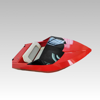 Mini jet-boat en aluminium deux places pour le plaisir, bateau rapide, mini jet-boat électrique prêt à l'emploi, style jet-ski, sans batterie