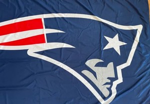 Banderas de Fútbol Americano Personalizadas al por Mayor 2023, 3x5 Pies, Poliéster, Bandera de Campeonato de los New England Patriots, Seguro Automotriz - Product Image 2