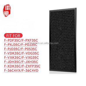 Filtro di ricambio HEPA e a carboni attivi per purificatore d'aria compatibile con <span class=keywords><strong>Panasonic</strong></span> F-ZXFP35X F-ZXFD35X F-PXF35M F-ZXFD35C F-PD35C VDG35C - Product Image 3