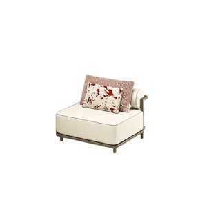 Conjunto de Muebles de Jardín Estilo Nórdico, Muebles de Exterior para Ocio, Resistentes al Agua y a los Rayos UV, Sofá para Terraza o Patio - Product Image 5