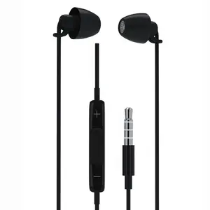 Kablolu kulak içi kulaklık düz tel kulaklıklar 3.5mm kulaklık ağır bas Stereo kulaklık kulakiçi mikrofon ile kablolu