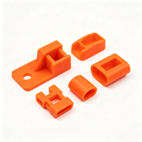 Custom Nylon Glass Filled Injection Molded Parts Engineering Plastic Components for Industrial Equipment