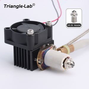 Adaptadores de Cobre Plateado de Alto Flujo Trianglelab QIDI, Convertidor para Impresora 3D Compatible con Boquilla V6, Nuevas Piezas de Maquinaria de Impresión - Product Image 4