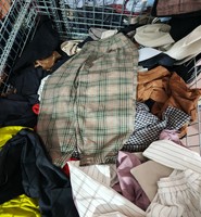 Pakaian Wanita Kasual KLS W10 38Kg Kemasan Besar, Bahan Polyester/Katun, Ukuran Campur, Cocok untuk Kegunaan Sehari-hari