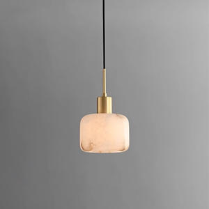 新款现代简约大理石小吊灯北欧创意客厅餐厅设计师挂线灯中山灯 - Product Image 3