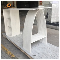 Superficie Sólida Acrílica Koris de Buen Rendimiento de Flexión, Material para Mostrador de Recepción, Encimera de Cocina, para el Hogar