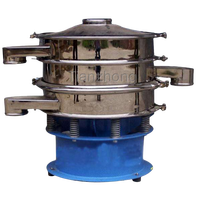 Hochpräzises Edelstahl 304/316L CE-Zertifiziertes 220V/380V 1-5 Schichten Vibrationssieb Vertikales Vibrationssieb