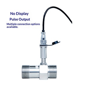 Liquid Turbine <b>Flow</b> <b>Meter</b> <b>Water</b> Oil Lubricating Oil Pulse/Current/RS485 Output 36-Month Warranty All-in-one Threaded Clamp - Product Image 5