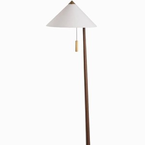 Lámpara de pie nórdica minimalista moderna, fuente de luz LED con interruptor de control para sala de estar, dormitorio, esquina del sofá - Product Image 2