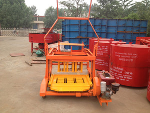 Máquina para Fabricar Bloques de Hormigón, Arena y Cemento QM4-45 Diésel de Alta Calidad, Marca Shengya, en Venta - Product Image 2