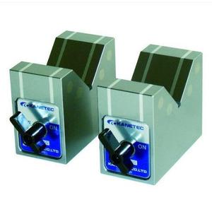 Étau magnétique d'angle Kanetec V Block KMV-80D pour adsorption et fixation d'équipements mécaniques - Product Image 1