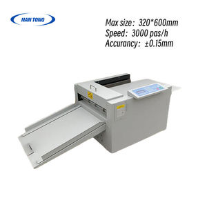 Máquina Perforadora Semiautomática de Control Digital Nantong K337 A3 A4, Equipo Eléctrico para Procesamiento de Papel - Product Image 5
