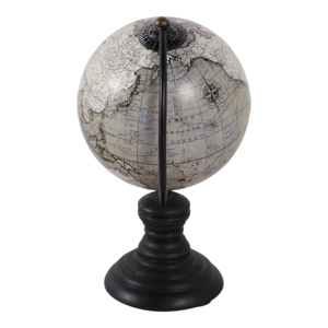Globo da Tavolo Decorativo, Ornamento Moderno per Casa, Ufficio, Soggiorno, Design Mappa del Mondo 12 Pollici - Product Image 3