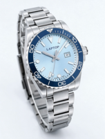 Montre mécanique automatique de luxe pour homme, édition limitée, mouvement ETA, cadran en cristal saphir, boîtier et bracelet en acier inoxydable