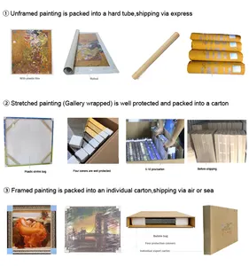2023 Hot Sell Home Decor Schilderijen Te Koop Islamitische Olieverf Gespannen Canvas Prints Voor Schilderen Decoratie