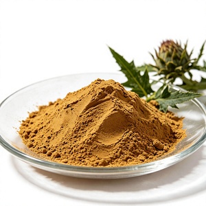 Poudre de Chardon-Marie 100% Pure de Qualité Alimentaire, Meilleure Vente, en Vrac, pour Boissons et Smoothies - Product Image 1