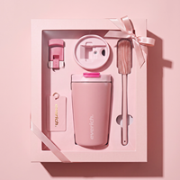 Mug isotherme en acier inoxydable à double paroi de 14 oz avec logo personnalisé, mug de voyage thermique, ensemble cadeau avec couvercle amovible