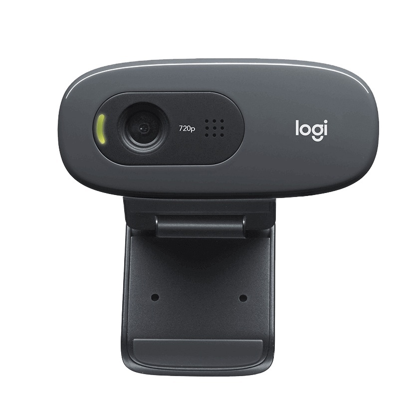 Оригинальная hd-камера Logitech C270, веб-камера со встроенным микрофоном, USB2.0, веб-камера с бесплатным приводом для ПК, чат, камера