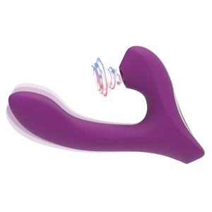Benutzer definierte Frauen Sexspielzeug für Erwachsene 10 Frequenz G-Punkt & Klitoris Stimulation Vibrierender Dildo Saugen Vibrator - Product Image 1