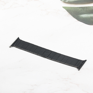 Correa de reloj inteligente de fibra de carbono de liberación rápida 18mm 20mm 22mm 41mm 45mm correa de reloj de carbono de repuesto para <span class=keywords><strong>Apple</strong></span> <span class=keywords><strong>Watch</strong></span> - Product Image 5