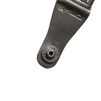 Sangle de guitare en néoprène réglable, couleur et taille personnalisées pour basse acoustique, sangle de guitare à la mode Durable avec extrémités en cuir