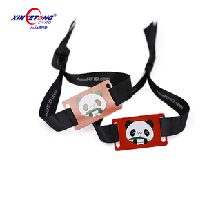 Phổ biến thụ động dệt vải RFID dây đeo cổ tay giá RFID dây đeo cổ tay/Vòng đeo tay NFC Tag thông minh RFID ban nhạc cho các sự kiện lễ hội - Product Image 2