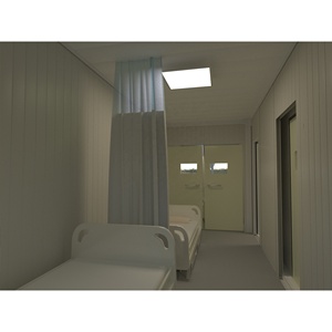 Contenedor de casa para Hospital, casa prefabricada con marco de contenedor expandible - Product Image 4